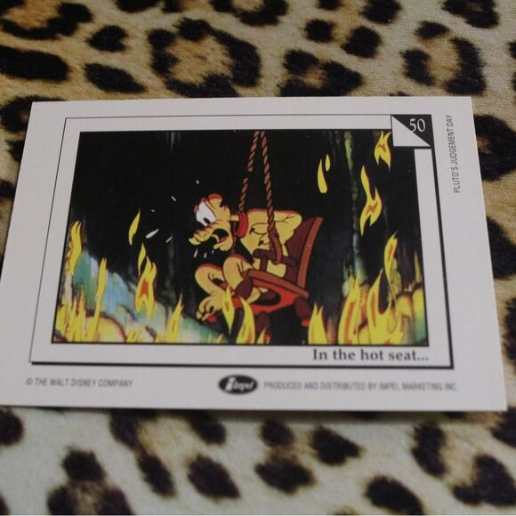 Pluto's Judgement Day E50 Disney Card - Picture 2 of 2